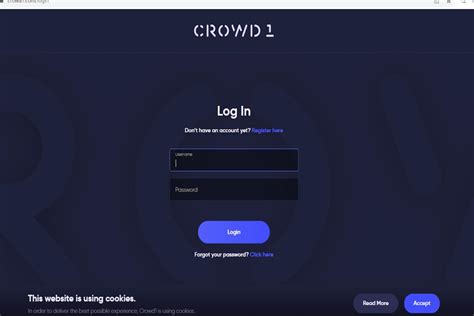 crowd1 log in|so crowd log in.